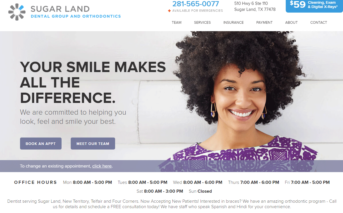 Dental Website #1