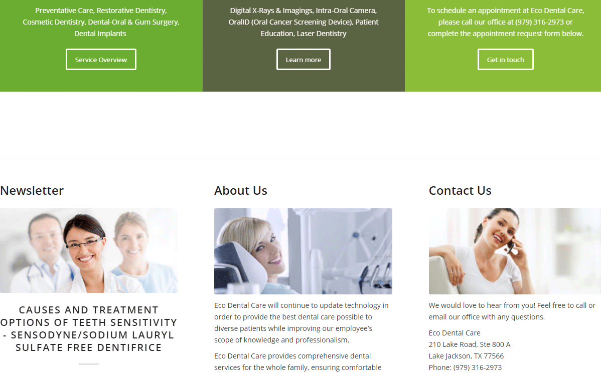 Dental Website #9